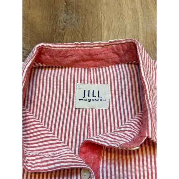 Jill McGowan 94 Portland Astrid Chambray Seersucker Shirt - Picture 5 of 7